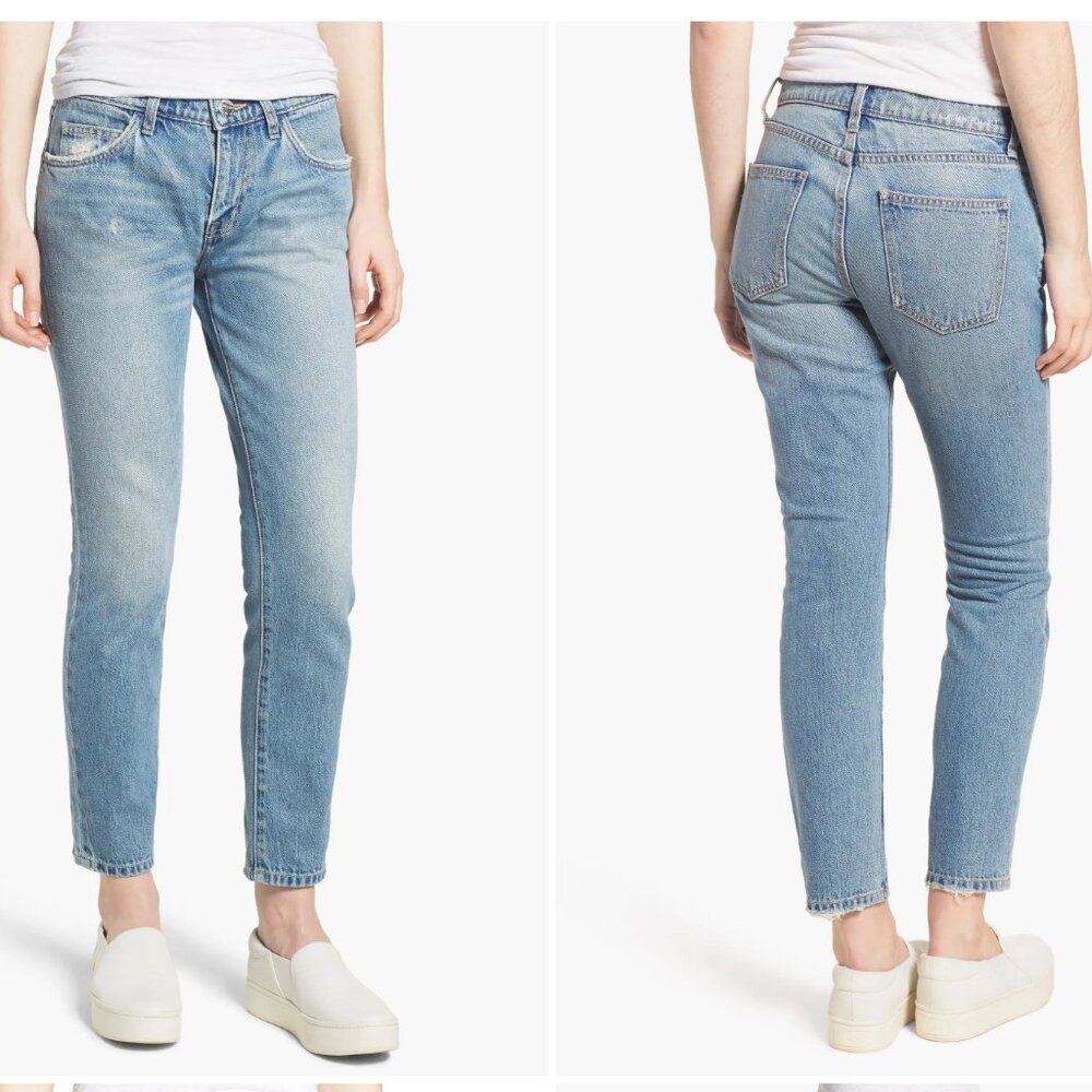 The Current/Elliott Fling Boyfriend Jeans in Bound color, size 27